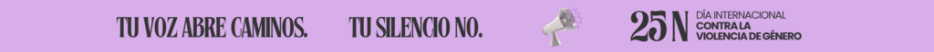 Día internacional contra la violencia de género