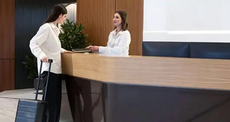 Recepción en Alojamientos
